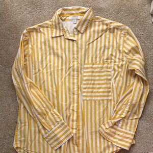 AYR M yellow strip shirt